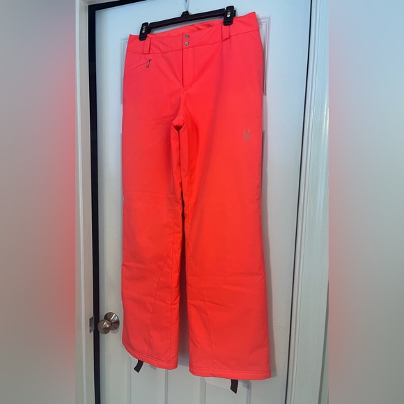 Women’s Spyder Snow Sport Pants - Bright Pink/Size 10 - Picture 3 of 13